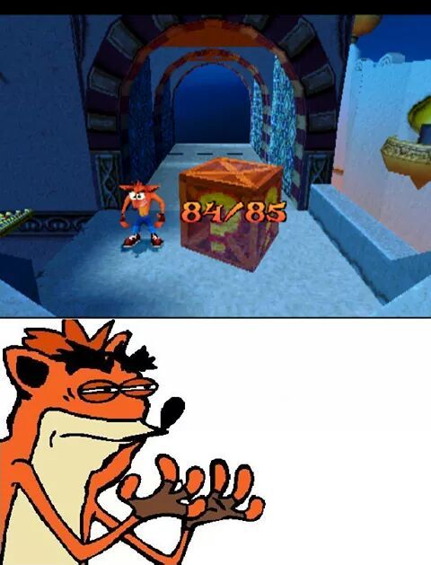 dos_creditos's tweet photo. Cuando sabes que te falta algo pero ni idea donde esta.!

#CrashBandicoot #Crash #psx #Memes #memesvidejuegos https://t.co/o0PDdV8ZnJ