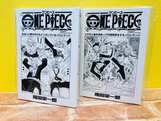 One Piece 麦わらストア池袋店 再入荷 原画商品 One Piece 扉絵アートボード ゾロ サンジ 68巻 672話 ルフィ ロー 79巻 786話 ゾロ サンジ 91巻 9話 ルフィ エース サボ 92巻 923話 ロー チョッパー 92巻 926話 各3 080円