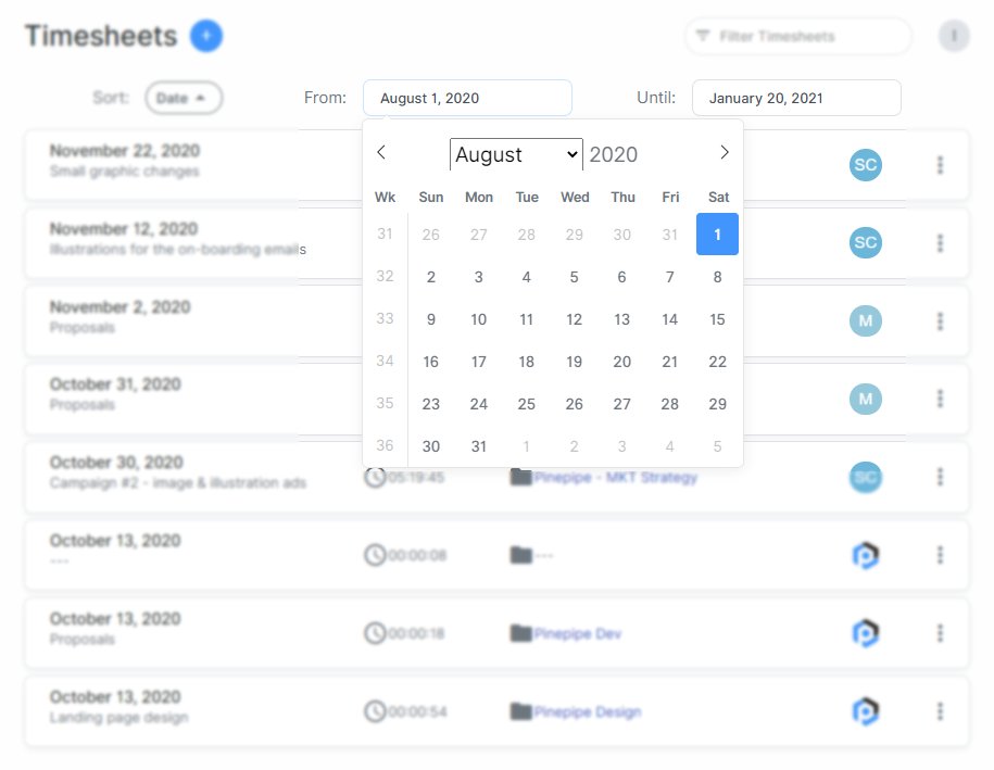 pinepipeapp's tweet image. #changelog Timesheets report.

You can now export your timesheets information (including collaborators) into an Excel report.
👉 headwayapp.co/pinepipe-chang…