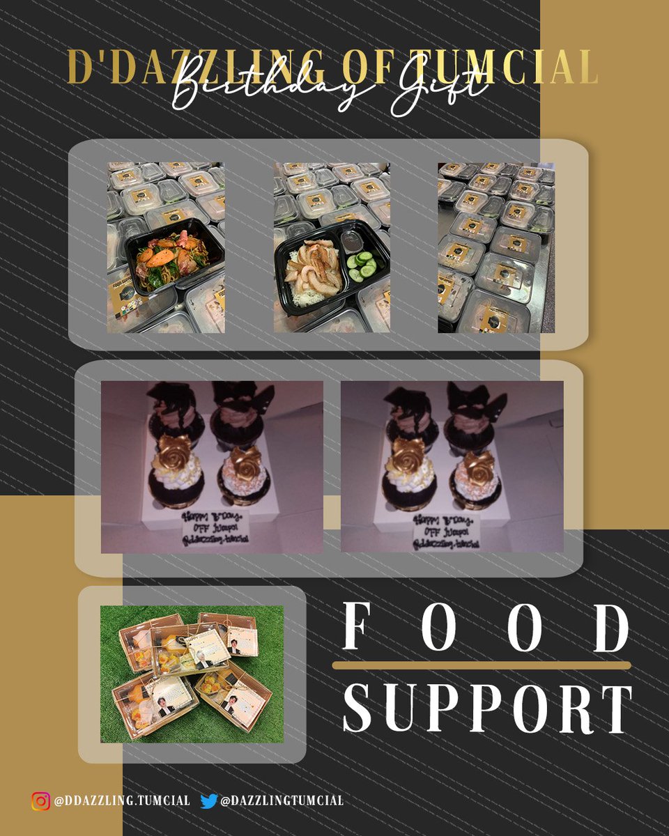 DazzlingTumcial's tweet photo. edisi 2
•FoodSupport
•MiniCupcakes
•SnacksBox
•Santunan
#ออฟจุมพล #offjumpol #OffJumpolBDProject2021
#ทีมเชียล30ยังแจ๋ว
#HappyTumcialDay2021 https://t.co/ISNzMn4qiF