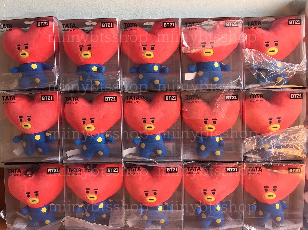 miinybts's tweet photo. #miinyพร้อมส่ง☁️ bt21 พวงกุญแจเต็มตัว 12 cm (รอบลดราคา)

➖ทาทา อาเจ โคย่า มัง➖
น้องเหลือไม่เยอะแล้วน้า🥺

ราคา 350฿
ส่ง 40/60

สั่งซื้อทัก dm เลยนะคะ

🚚ส่งของ จันทร์ และ ศุกร์

#ตลาดนัดบังทัน #ตลาดนัดรถไฟบังทัน #ตลาดนัดBT21 #JHOPE #SEOKJIN #NAMJOON #BTSV https://t.co/4NHOlI1yoT