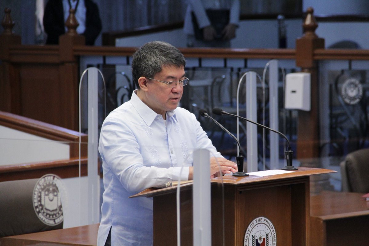 senkokopimentel's tweet photo. Senator Koko Pimentel, on his birthday, leads the ecumenical prayer at the start of the Senate session today, January 20, 2021.

#SenatorKokoPimentel #EcumenicalPrayer #Session37 #SenatePH https://t.co/AwndT8mATw