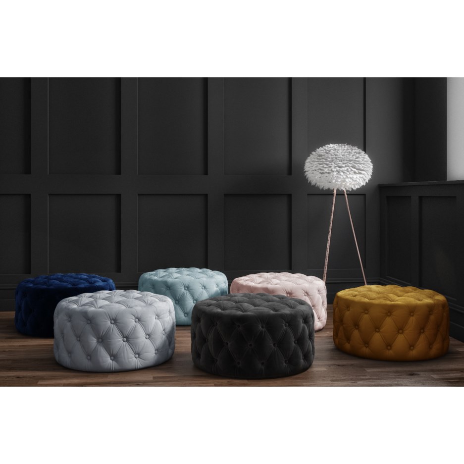 Large Quilted Button Pouffe in Baby Pink Velvet
Grab one for yourself Now!!! #upholstered #homedecor #homedesign #ottoman