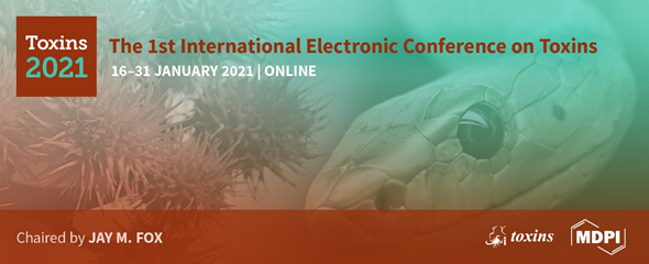 Welcome to the 1st International #Electronic #Conference on #Toxins！

🗓️Discussions will be open from 16 to 31 January.
➡️Registration and more details: sciforum.net/conference/IEC…

We hope you enjoy the conference and make the most of it!
