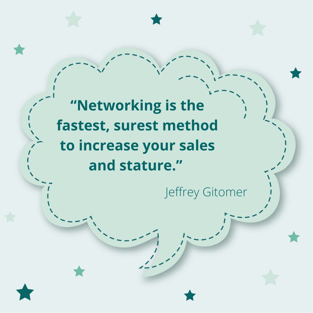 Networking is not only a great way to build relationships and connections but it’s a great way to PRACTICE making those connections for when you talk to prospective customers outside of the networking scenario.

buytickets.at/ribbonsnetwork