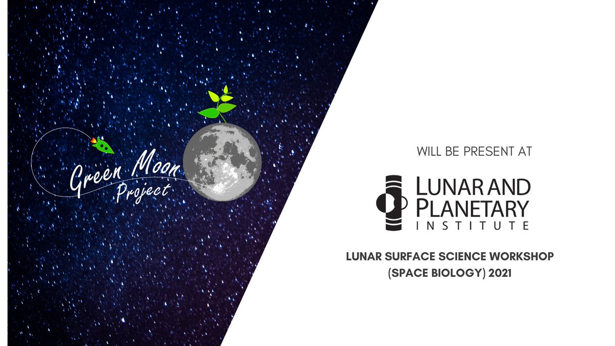 Happy to share that #GreenMoonProject will be present at the #LunarSurfaceScienceWorkshop (LSSW) #SpaceBiology organised by the @LPItoday (@USRAedu) and @NASA starting today! 🚀🌕🌾

We are grateful to be present! @InnoPlant @J_MartinezFrias @JorgePlaGarcia @JMOrtegaMLG 
#Moon
