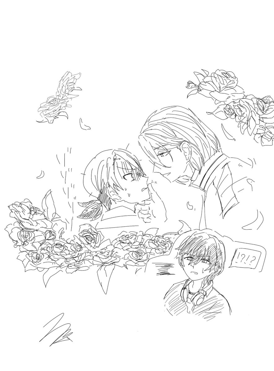 2章振り返ってたんですけどシリジュの幻覚強すぎて『暴れないで……』のシーンに薔薇の花が咲いてるように見えてしまった 