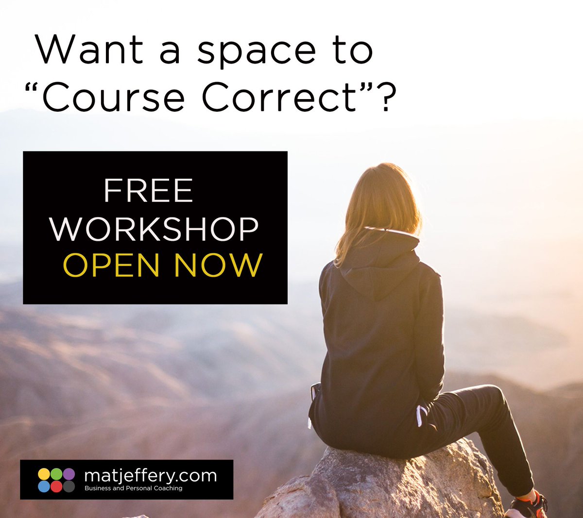 FREE download and 15 minute video to help you Course Correct for the best 2021 and beyond.

buff.ly/3jBsNZ5

#mindset #movement #alignment #mma #coursecorrect #lifecoach #lifeengineering #lifebydesign