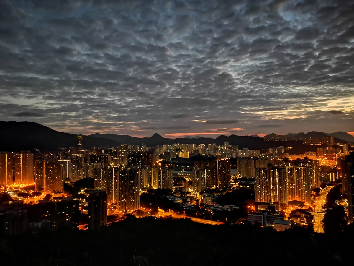 日出前景色，太美了😍