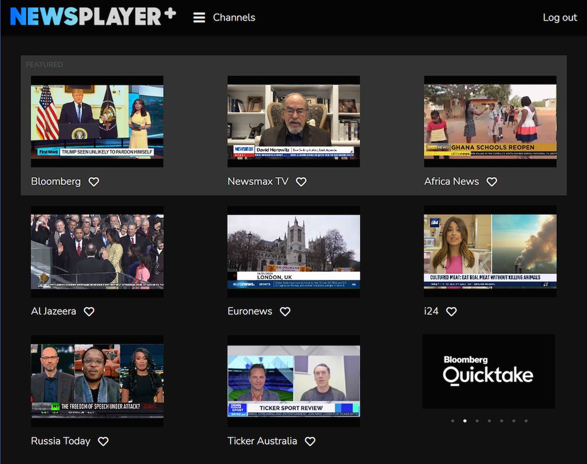 We've launched #NewsPlayerPlus in the UK just in time for you to watch the #BidenHarrisInauguration live across 15 channels. Get all the details <a href="/prfire/">PR Fire</a> bit.ly/3p1VLo2 #streaming #news #NewsPlayer+