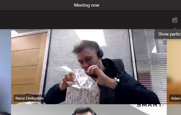 Smart_Advisers's tweet photo. Happy 21st birthday to our Design Assistant, Reece Derbyshire.

Here he is opening his presents virtually on our morning team meeting, as the resident coffee connoisseur we thought we'd treat him accordingly...

#onlythebest #lockdownbirthday https://t.co/CvH4by3W9V