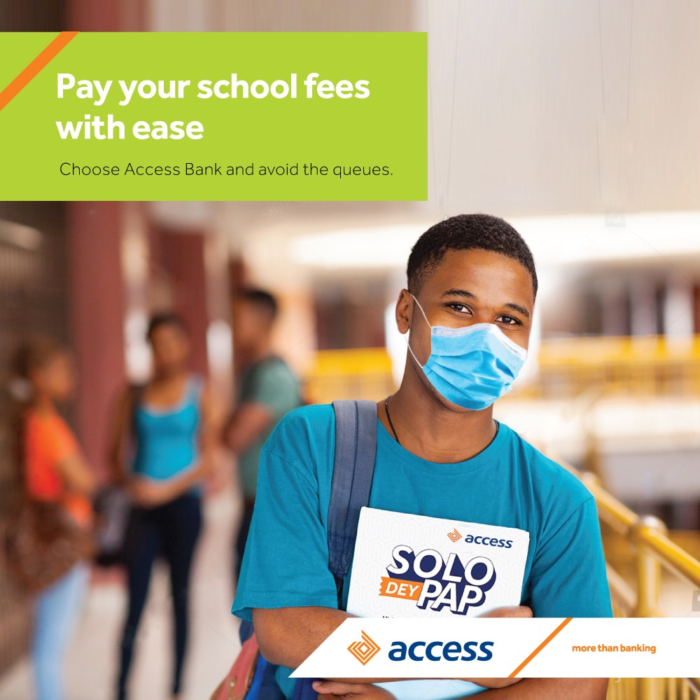 AccessBankGhana's tweet photo. Pay your fees at Access Bank in an easier way. Click on the link below to find out more
https://t.co/Z4pGILrtly
#Backtoschool
#schoolfeescollections https://t.co/rfpleoIeCC