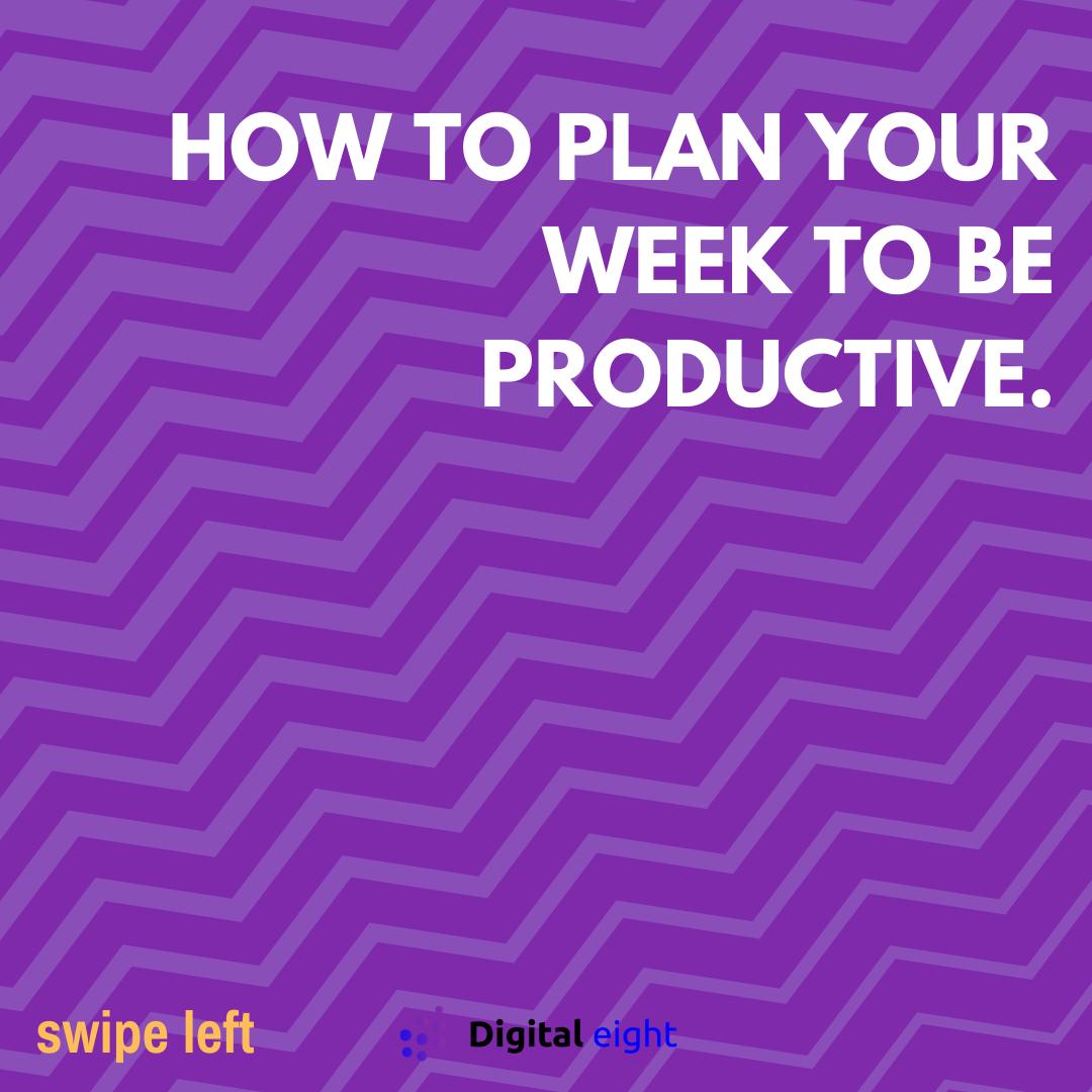 DigitalEight2's tweet image. It's the middle of the week. Did you plan everything to be productive? 

Let us know more pointers in the comments below!

#beproductive  #productivity  #productivitytips #socialmediamarketing #webdesign #marketingagency