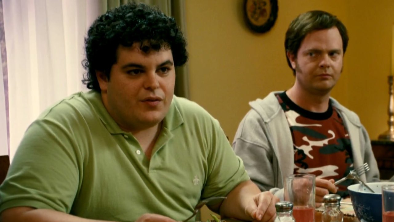 シネちゃぶ Pa Twitter Rocker 40歳のロック デビュー レイン ウィルソン主演のロック な痛快コメディ かつてバンドを追いやられた中年男が 年後に再起をかけてロック魂を炸裂させる ドタバタしつつもラストはしっかりメンバーの成長を描いていて好感 無名