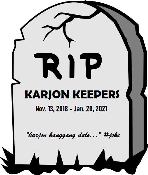 f_ckoffbitches's tweet photo. Condolence sa ating lahat... #karjon https://t.co/uJSn6i7X6O