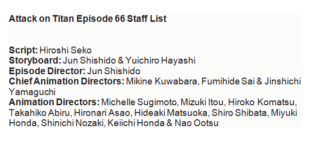 Featured image of post Aot Episode 66 - Hide episode list beneath player.
