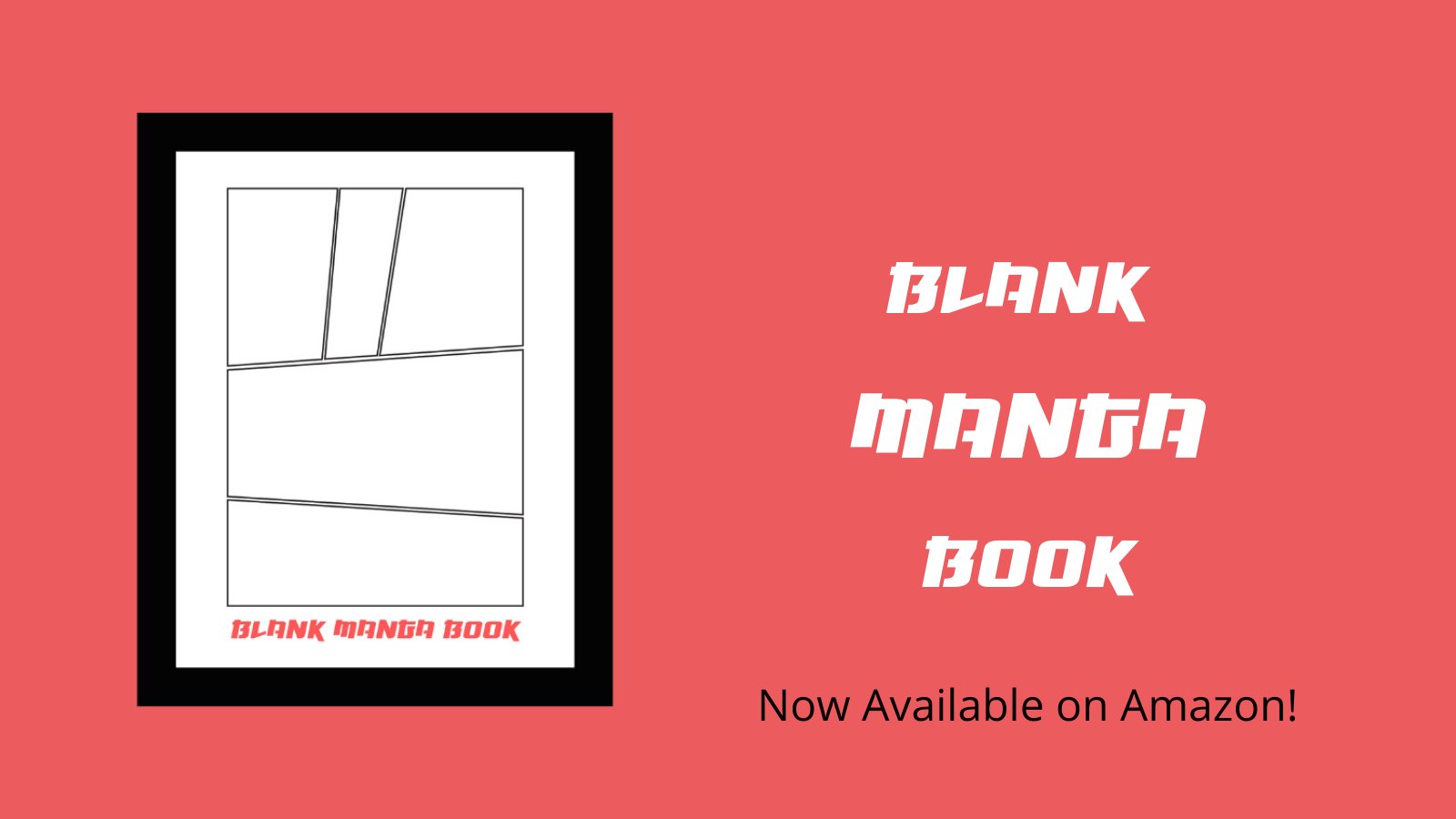 New Blank Comic Book