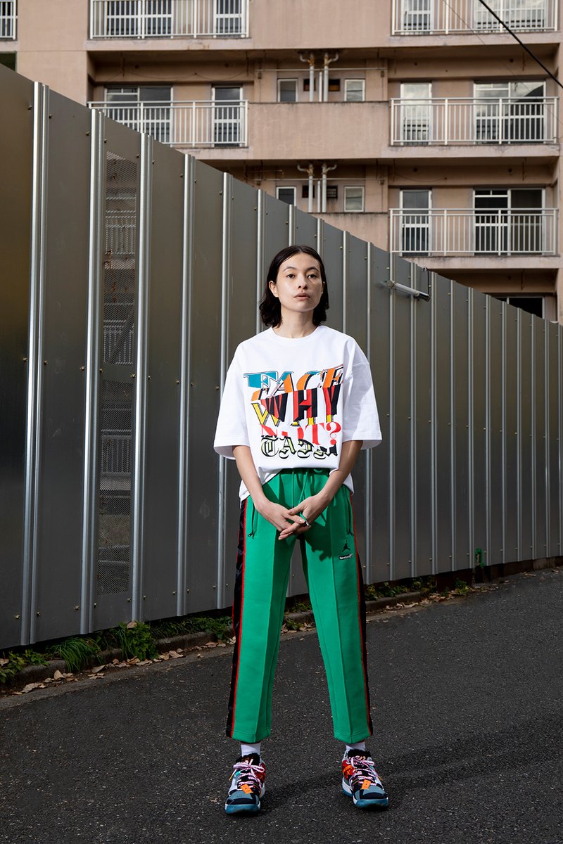 The Fashion Post ザ ファッションポスト على تويتر Why Not カラフルにラインを走らせてみない 太田莉菜と今井太郎が 今季ホットなコラボ Jordan Why Not Facetasm コレクションを着こなすファッションストーリーが公開 T Co Ozd40xys4d