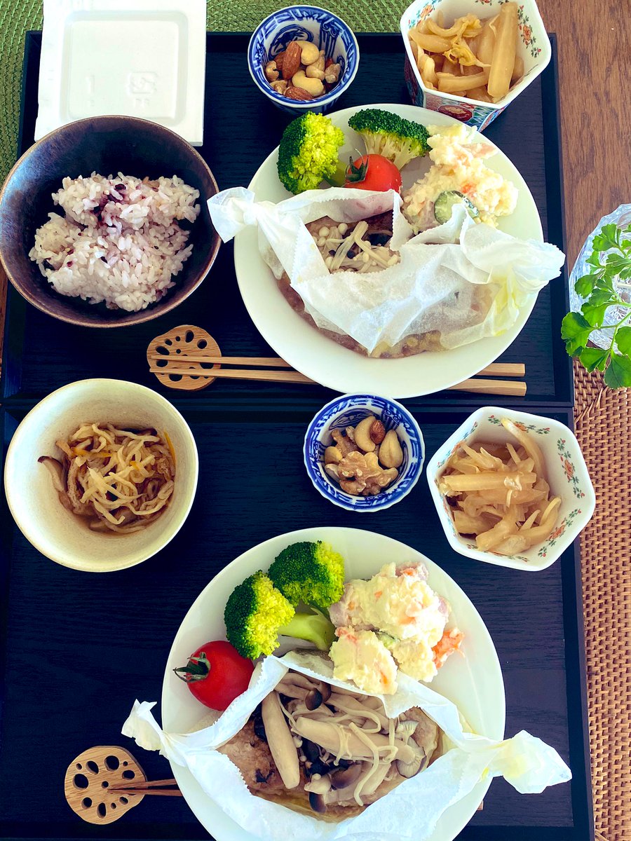 紙包み焼き 紙包み焼き