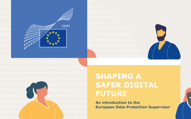 EU_EDPS's tweet photo. Welche Rolle spielt der #EDSB und wie schützen wir Ihre persönlichen Daten? Schauen Sie sich unsere neue Broschüre an: https://t.co/ds3tjSLoPT
Video: https://t.co/DPBHGisT7f, und entdecken Sie, wie wir unsere Mission und unsere tägliche Arbeit ausüben! #ShapingASaferDigitalFuture https://t.co/2ZN9ItamWE