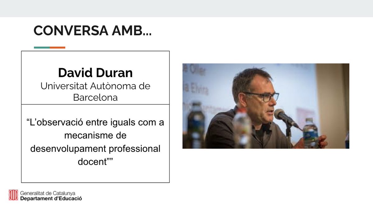 xarxaCb's tweet photo. Avui a la 3a. sessió de #xarxacb #XCB0 parlem de l'observació entre iguals, una pràctica que es va començar el curs passat, amb la col·laboració de @GraiUab @davidduran_cat + la presentació de l'experiència que s'està fent @ZERMestral (Esther Vallvé, Llúcia Targa i Cinta Falcó) https://t.co/aALTm7RDFC