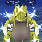 ポケモンgoで 色違いグラードン が話題に ポケgo トレンディソーシャルゲームス