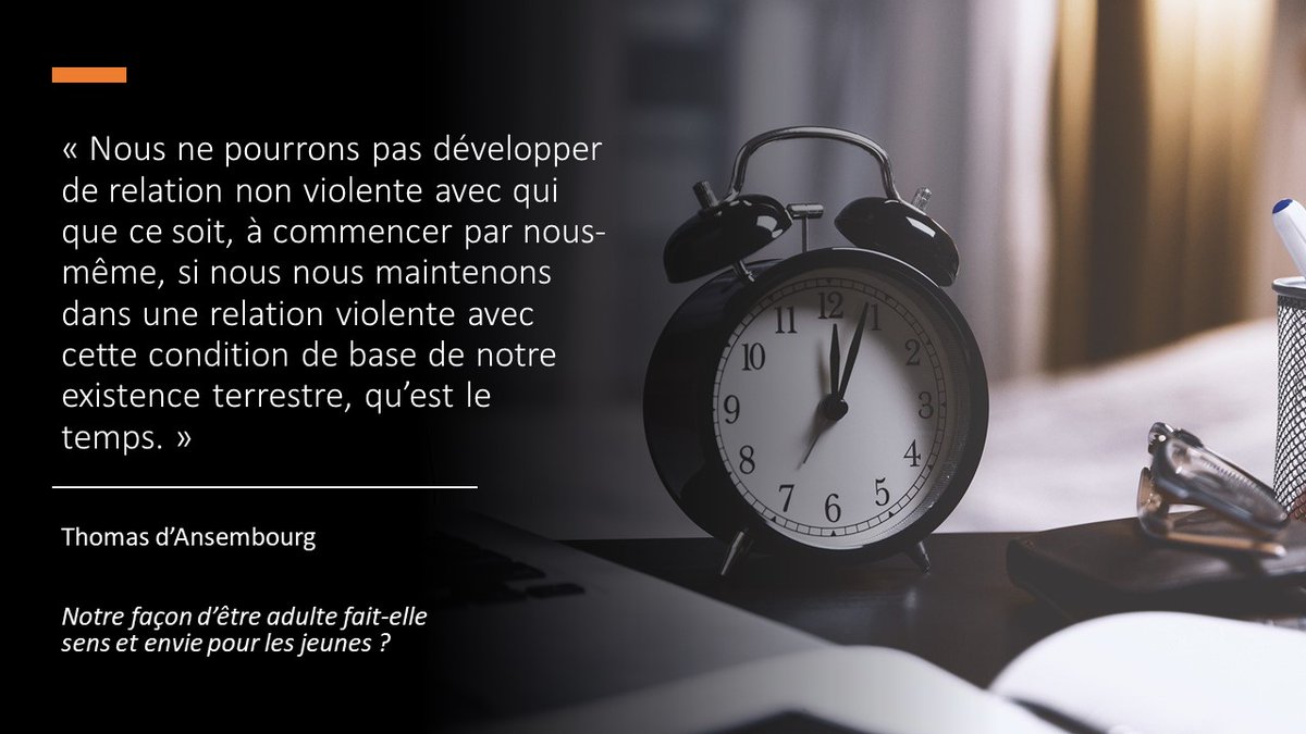 Bonjour à toutes et tous. Voici un nouvel extrait de mon dernier livre sorti en octobre dernier : Notre façon d'être adulte fait-elle sens et envie pour les jeunes ? Bonne découverte ! Chaleureusement, Thomas.