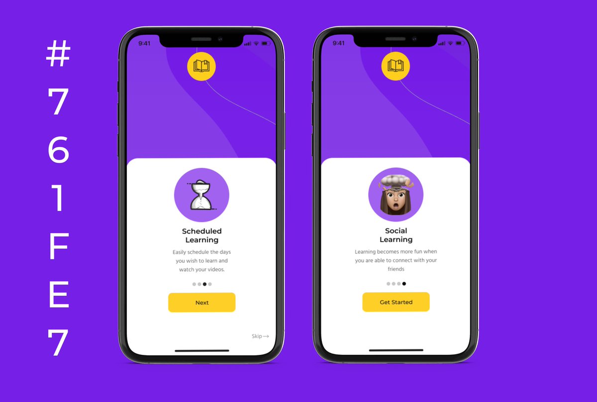 yoruba_dsgnr's tweet photo. Hey!
My name is Ayo, I'm a UI designer. I started designing about 2 months ago and Studvest is my latest design. 

It's a social learning app where you watch video lectures , schedule study sessions with friends , take online quizzes and connect with other students. https://t.co/AsWRzmhUe5