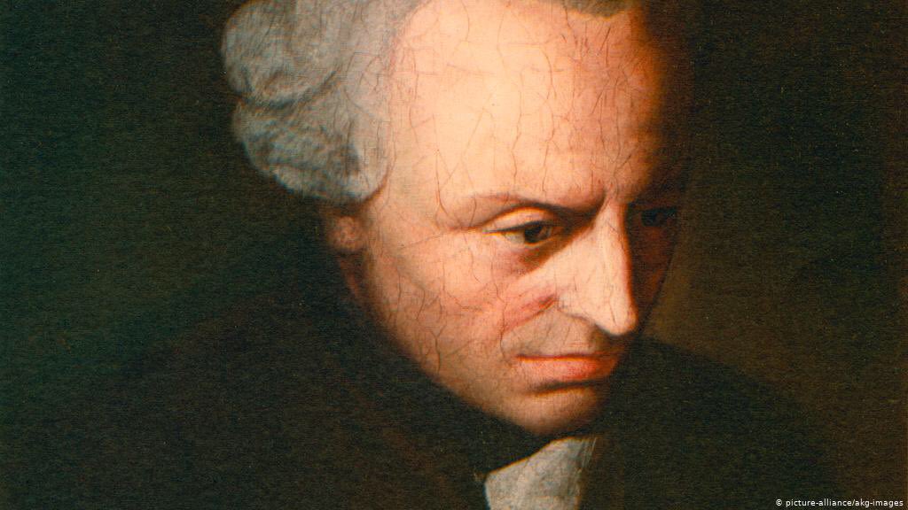 In his ‘Religion Within the Boundaries of Mere Reason,’ Kant seems to develop a trinitarian ontology. There are some interesting questions raised by this.