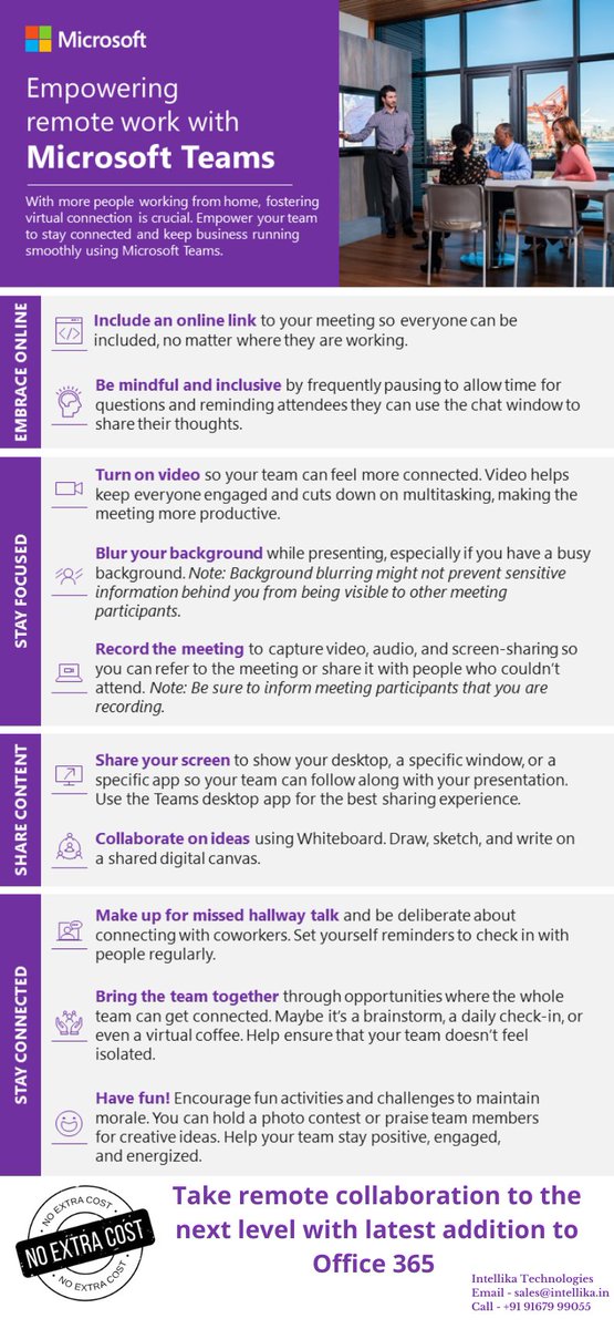 intellikatech's tweet image. Book a demo now! bit.ly/2SycYHi
#microsoftTeams #Teamcollaborationsoftware #businesscommunications
#virtualcollaboration
