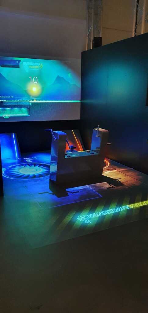 Logicint's tweet photo. We delivered a hydropower interactive installation for @DuVerdenViten Unlock this installation by placing your “charged” Power brick on it. Charge the brick by solving a simple task on energy/hydropower on the info station on the side. ⚡️💪🏽 https://t.co/r6vRAtBkAC