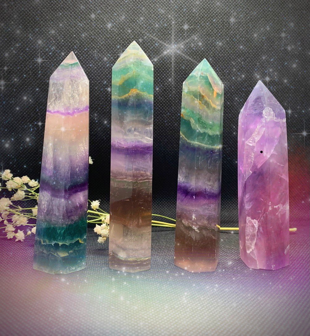 OilsCrystals's tweet photo. Rainbow Fluorite 

Healing Properties
-Focus
-Success
-Concentration 
-Clarity
-Stability

https://t.co/XPx9CLhhXO
#fluorite #healingcrystals #selfcare https://t.co/jBzhoJnCiw