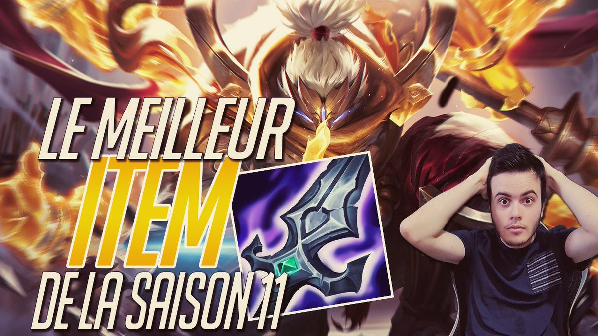 MountKing_'s tweet photo. Je vous présente le meilleur item de la saison 11 de #LeagueOfLegends ! Il me permet de carry même avec un mauvais pick Mid ! #RiotGames #FlexCrew #LesStreamers #Twitch #YouTuber https://t.co/zirEAomSMK https://t.co/m1QXoVfX3l