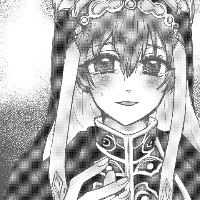 これは最終話を読む前に落書きしていたアルムくん…… 