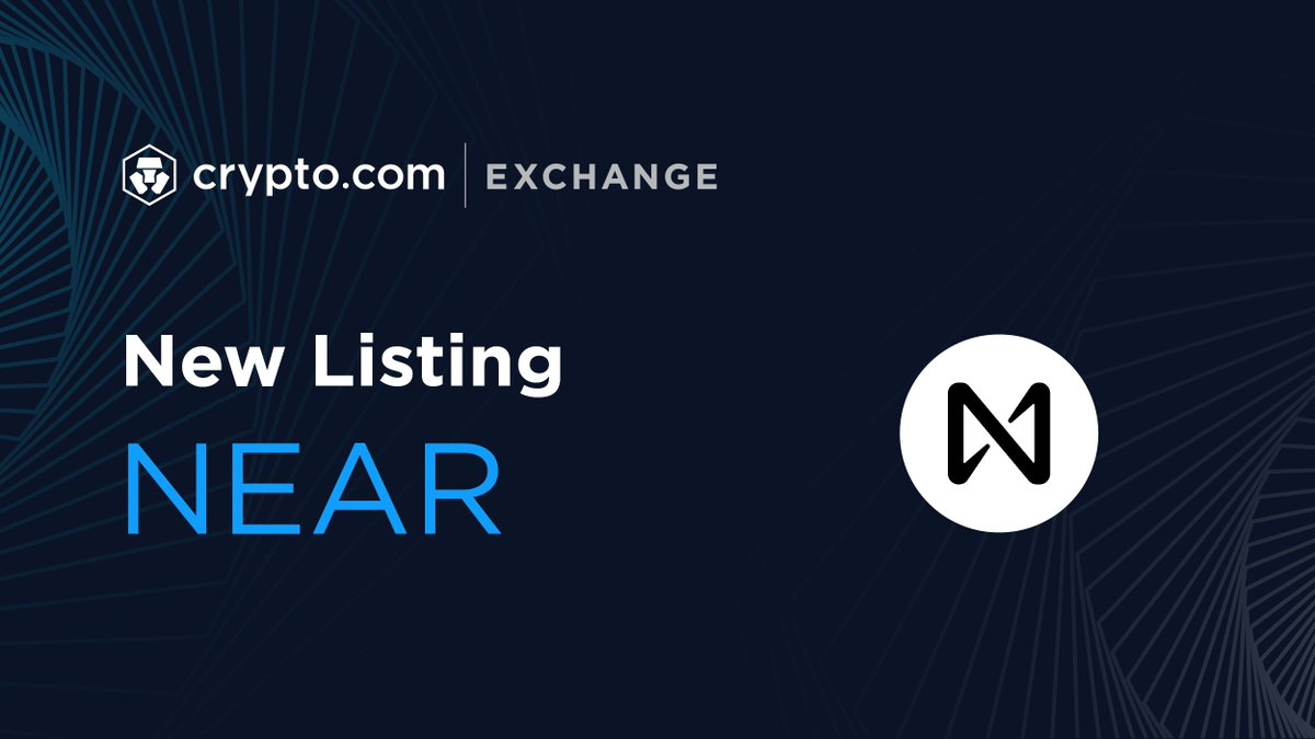 https://t.co/vCNztABJoG Exchange lists $NEAR! Trade #NEAR in #USDT & #CRO  pairs now. Log in 👉 https://t.co/pVW3bHjtwV