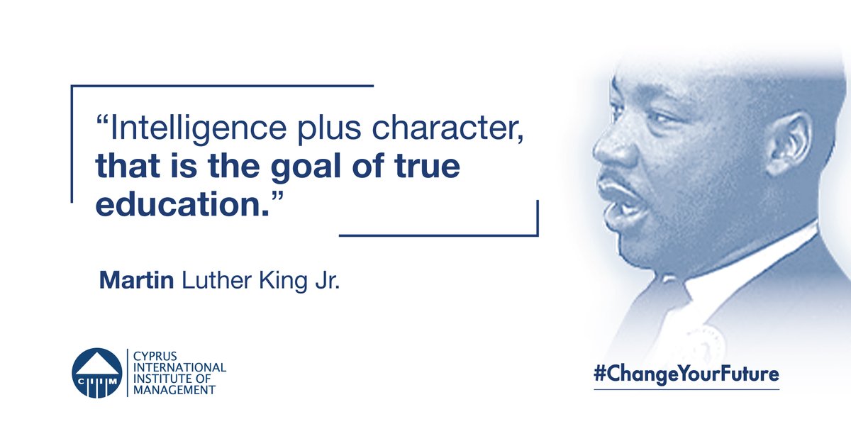 Quote of the day by Martin Luther King Jr.👌
#ChangeYourFuture #TrueEducation #BestBusinessSchool