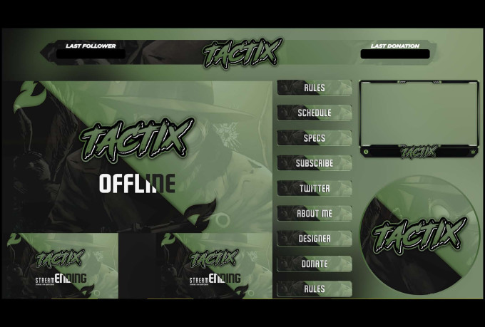 I'll Design you Twitch Overlays for Just $15-$25! 

First 10 Clients will Get Complete Twitch Overlays With Text Logo/Intro for $12(Limited Time Offer)

#twitch
#twitchtv
#smallstreamer
#SmallStreamersConnect
#SupportSmallStreams
#SupportSmallStreamers
#gamers 

Ref: