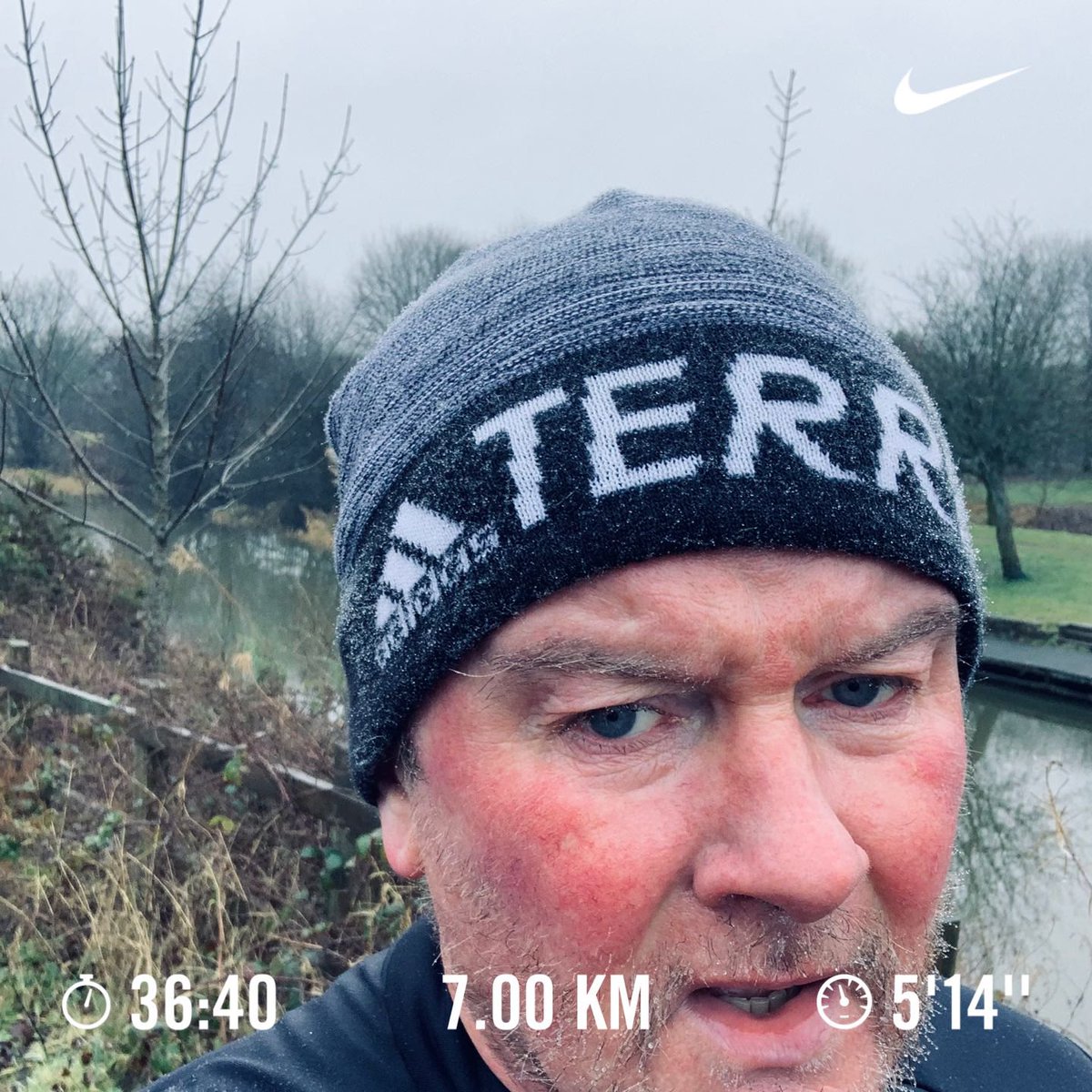 A pained face for a Wednesday morning! 🏃‍♂️