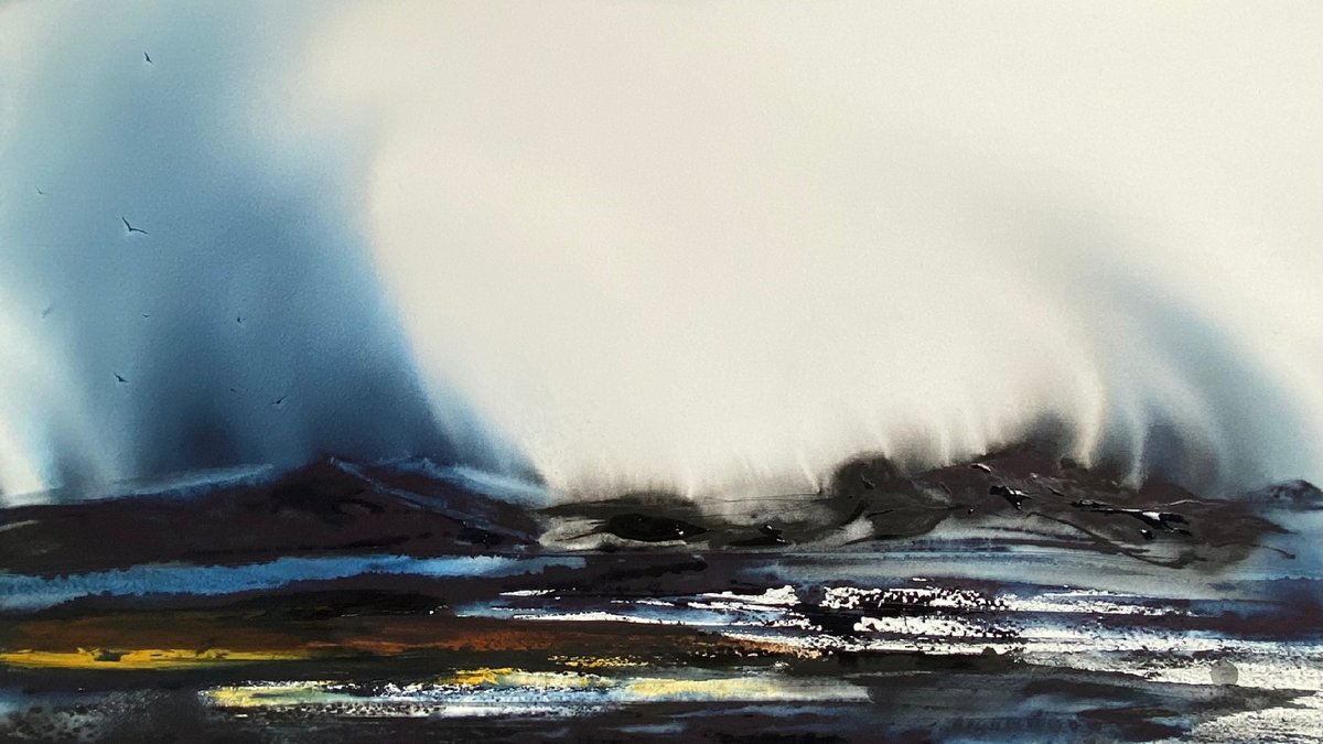 Abstract Watercolour Landscapes youtu.be/ZMoD0M_pZ9Q via <a href="/YouTube/">YouTube</a>