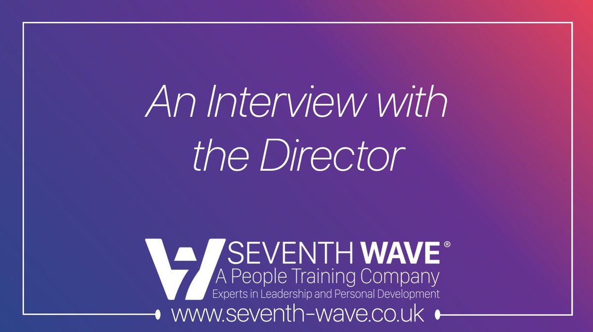 Six months and a day after interviewing Nick Booth our Founder and Director we sat down to speak to Director Darren Booth.
Find out all about him and Seventh Wave in our new blog:

seventh-wave.co.uk/interview-with…

#management #leadership #peopletraining #sweetsweetbeats #betheseventhwave