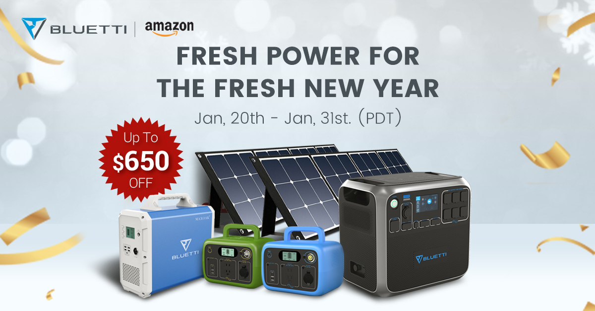 Bluetti power station now has a big deal!!! We are super excited and grateful for it!😍😍
Start the new year with fresh power! Sale starts at PDT 6:00PM, 20th, Jan.
#travel #offthegrid #takelifeoutside #camping #overland #wanderlust #gooutside 
#mobileoffice