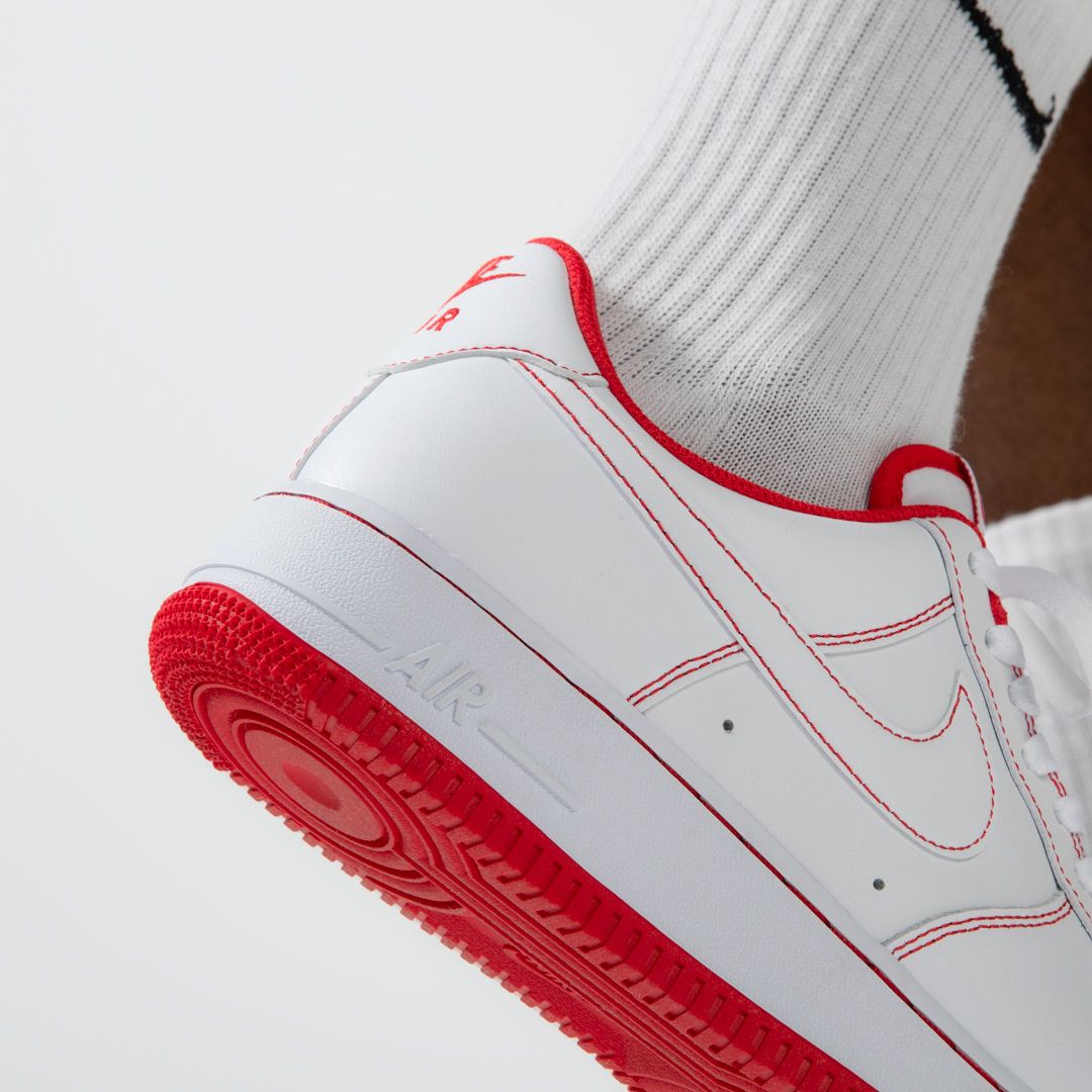 air force 1 red lining