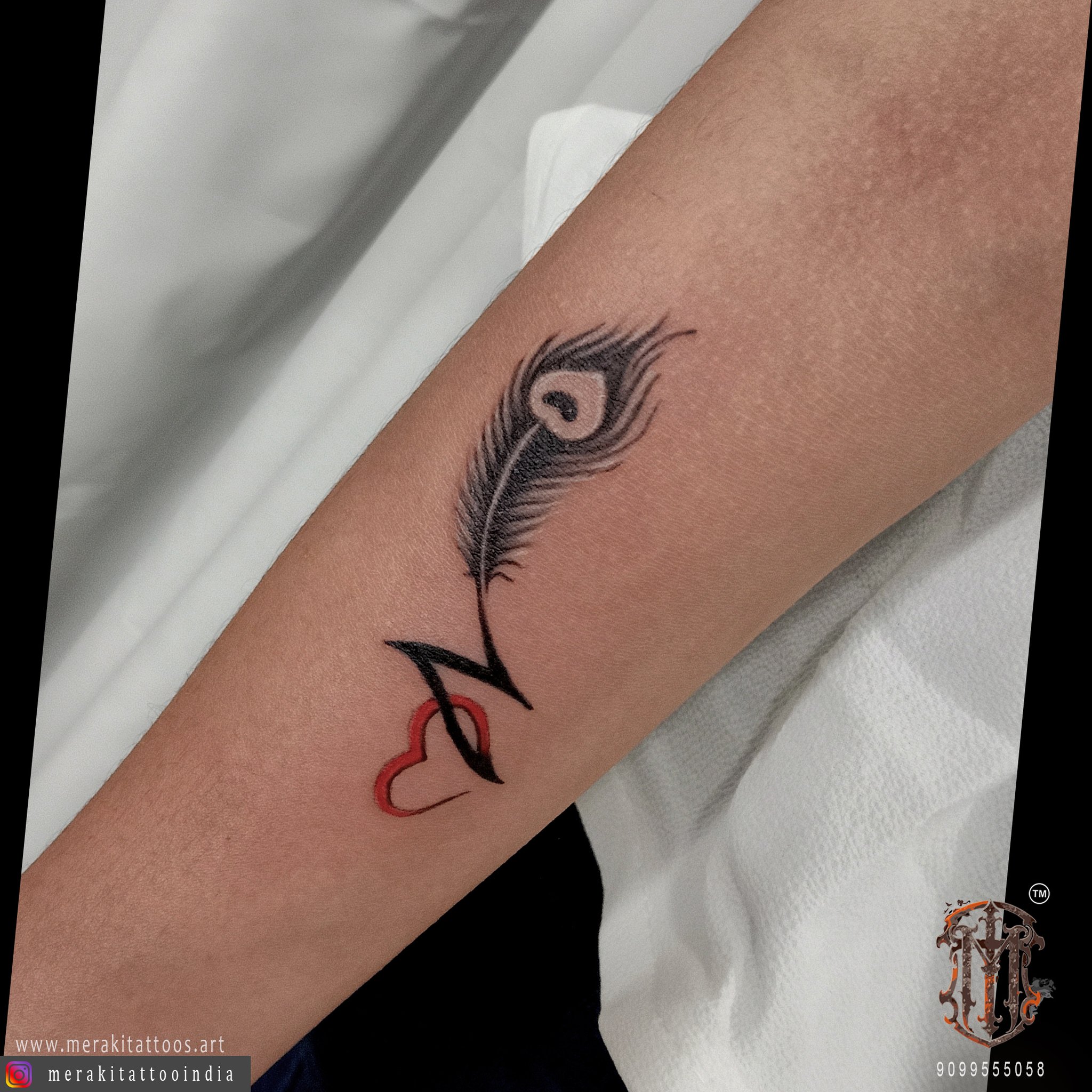🍀🍀🍀 Lord Krishna Flute Tattoo... - Black Poison Tattoo Studio | Facebook