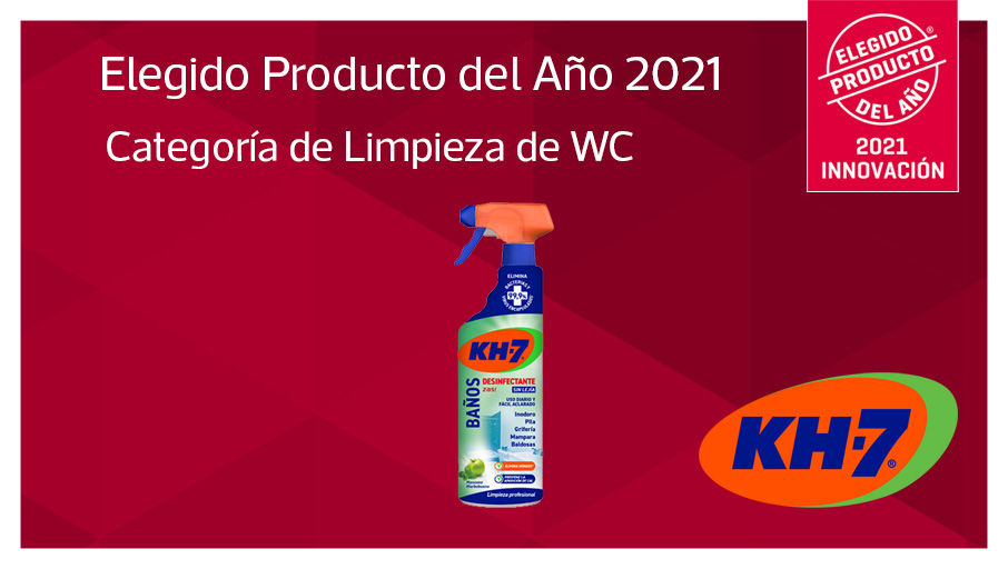 El Producto del Año on X: El elegido Producto del Año 2021 en la Categoría  Limpieza del WC es para KH-7 Baños Desinfectante de la empresa @KHLloreda  👉 Agustí Ferrán Vázquez, Roger