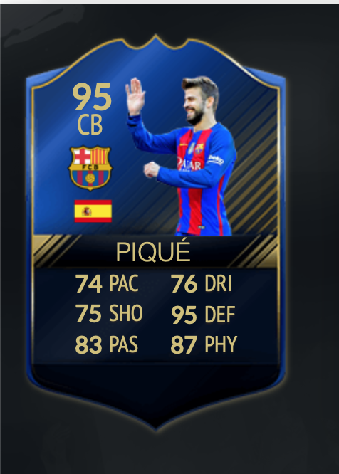 FUTBIBLE_1's tweet photo. Did you know….?
Gerrard Pique got a #WinterUpgrade on his #TOTY item
& James Rodriguez got a update on his #TOTS item after a amazing World Cup.
@FUTMentor https://t.co/rK597P9Ngt