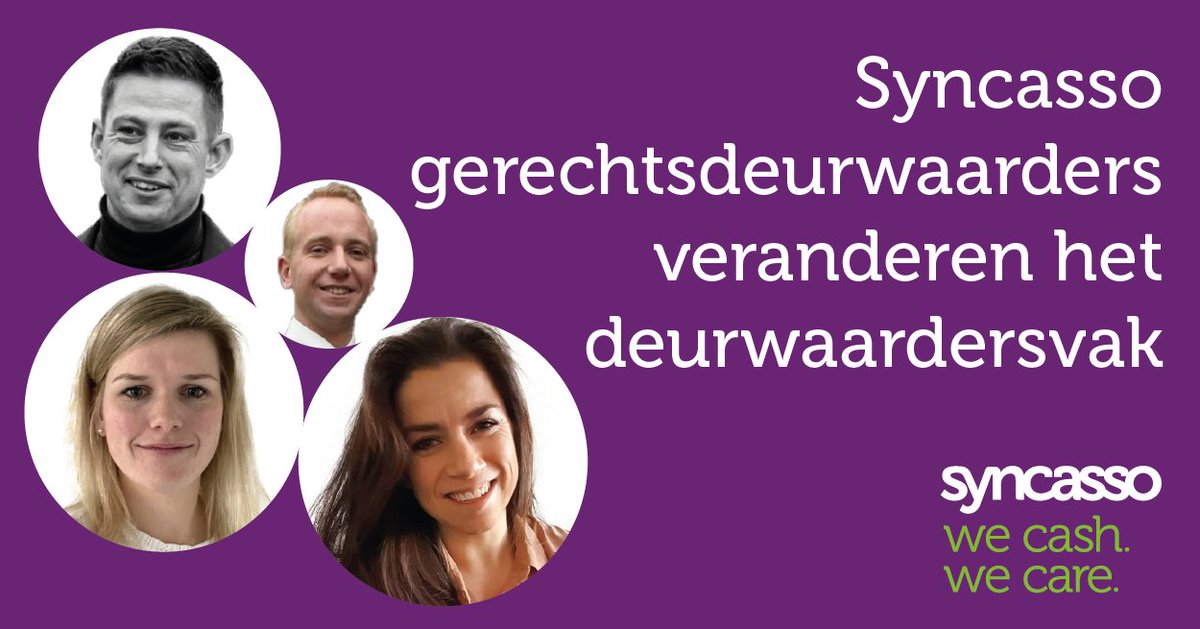 Syncasso's tweet image. Het gerechtsdeurwaardersvak is de afgelopen jaren sterk veranderd. Onder invloed van maatschappelijke en technologische ontwikkelingen. We vroegen vier van onze gerechtsdeurwaarders hoe zij die veranderingen in de praktijk ervaren. Lees er hier meer over: bit.ly/35XZxqW