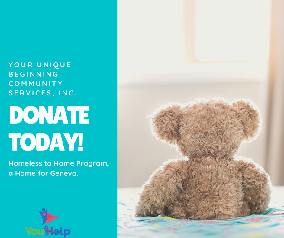 YouHelp's tweet photo. Your Unique Beginning Community Services, Inc. is seeking donations to provide up to three months' rent, basic furnishings, food, clothing, and mentorship to those in need.
#Donate today at https://t.co/WqMjKuMBcX #YouHelp https://t.co/fuO1RvRKyd