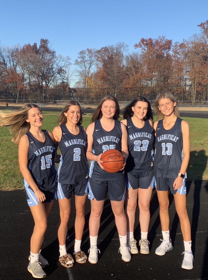 Magnificat Basketball tweet media