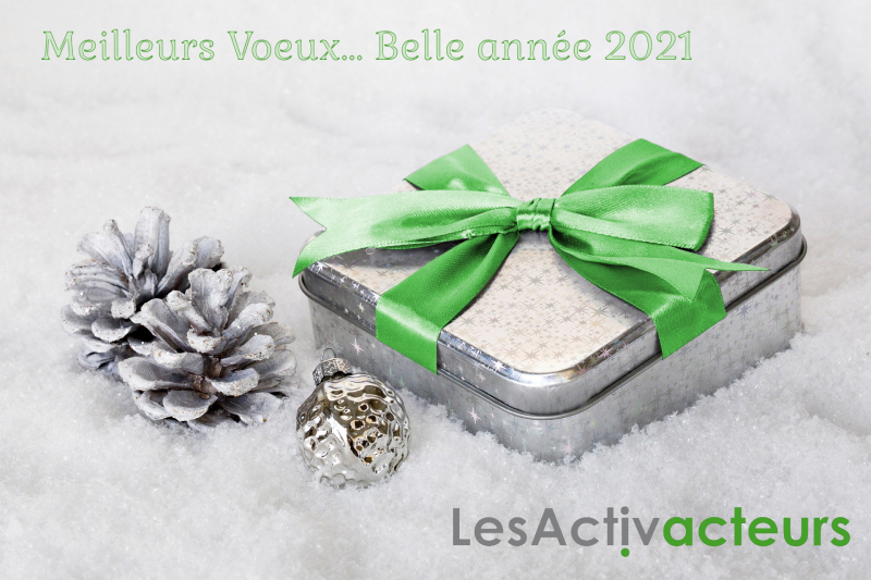 agenceLesActiv's tweet photo. LesActivacteurs vous présentent leurs Meilleurs Vœux pour 2021.
Que cette année marque un nouveau départ vers un avenir plus radieux, et plus responsable !
Merci à tous nos clients pour votre confiance 🙏 https://t.co/ZxQUr25a8B