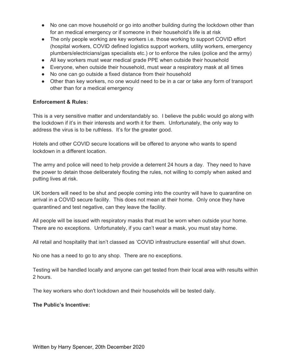 4thekeyworkers's tweet photo. As the @UKGovernmentEng continue to make missteps and struggle to contain #covid_19, here’s our plan, written by our co-founder @H_B_Spencer, designed to crush the virus once and for all👇🏻 #doingourbit #4thekeyworkers https://t.co/KjVTt8wpw0